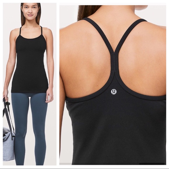 lululemon athletica Tops - Lululemon Power Y Tank  Size 2